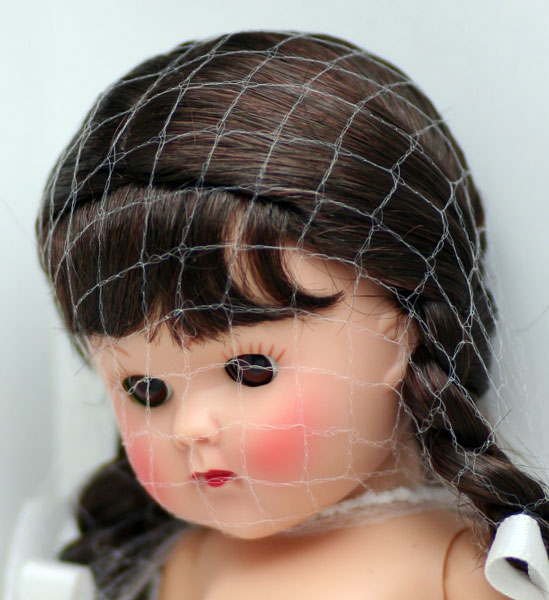 Be[WEhX~[Eulbg@Vintage Dress Me Brunette Vintage Ginny (Vouge Doll)