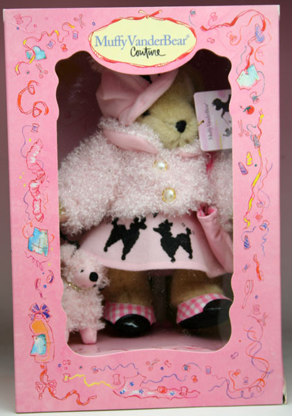 North American Bear ノースアメリカンベア Smushy Bear, Pink Ribbon